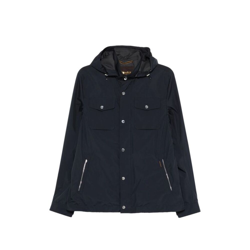 Moorer Blue Jackets - Hooded Jackets Men